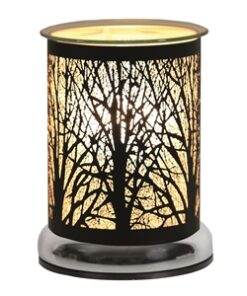 Black 25w Touch Sensitive Aroma Lamp Forest 17cm