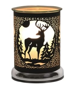 Black 25w Touch Sensitive Aroma Lamp Stag 17cm