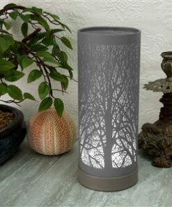 Grey And White Touch Sensitive Aroma Lamp 26cm