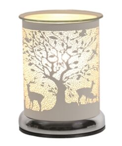 White 25w Touch Sensitive Aroma Lamp Deer 17cm