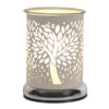 White 25w Touch Sensitive Aroma Lamp Tree Of Life 17cm