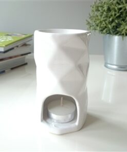 Abstract Ceramic Wax Melter White