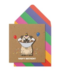 Birthday Pug Card