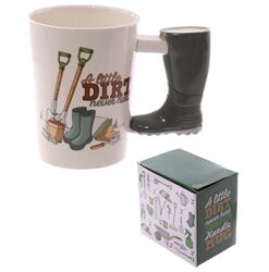 Boot Handle Garden Mug