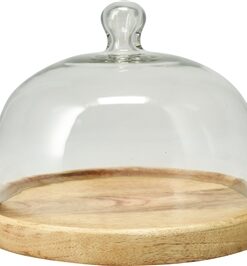 Cake Dish With Glass Dome