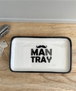 Ceramic Man Tray 17cm