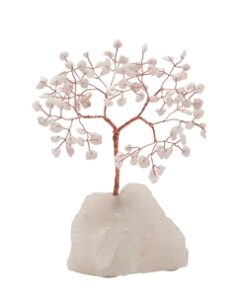 Gemstone Tree White Jade