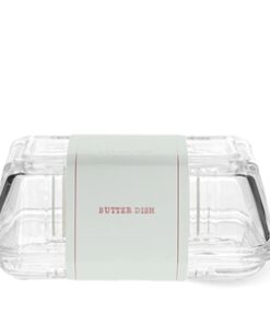 Glass Butter Dish 16.8cm