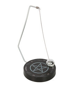 Gothic Pentagram Metal Pendulum Decision Maker