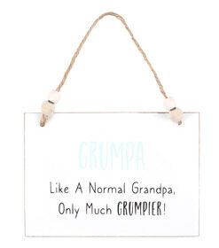 Grumpa Hanging Mdf Sign