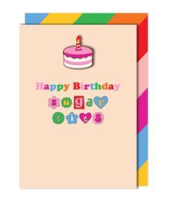 Happy Birthday Sugar Tits Card