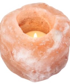 Himalayan Salt Single Candle Holder