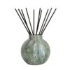 Jade Marble Large 1000ml Glass Bottle & 50 Diffuser Sticks (no Oil)