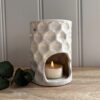 Natural Speckled Honeycomb Ceramic Oil Burner Wax Melter