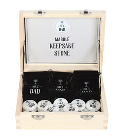 No. 1 Dad Marble Keepsake Stone