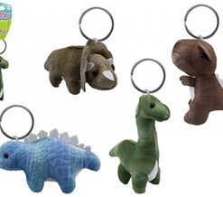 Plush Keychain Dinosaurs