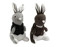 Rabbit In Waistcoat Doorstop