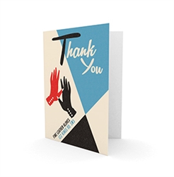 Retro Thank You Card