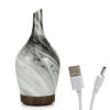 Aroma Atomiser Glass Abstract Grey Usb