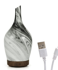 Aroma Atomiser Glass Abstract Grey Usb