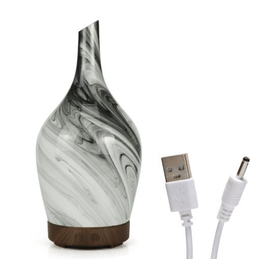 Aroma Atomiser Glass Abstract Grey Usb